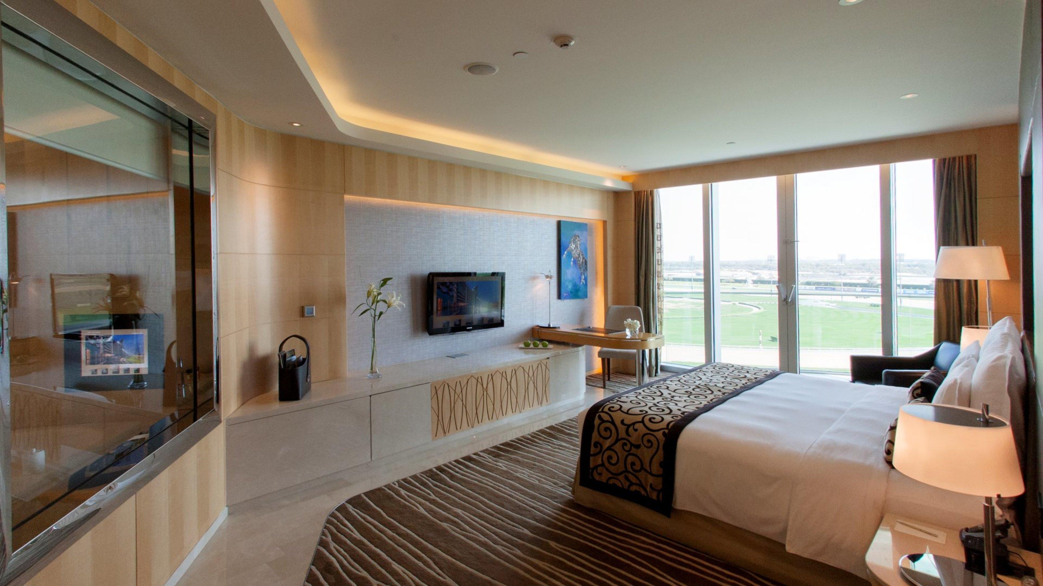 The Meydan Hotel Dubai Exterior foto A room at the hotel