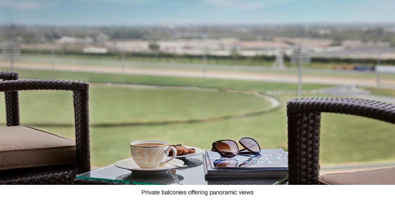 The Meydan Hotel Dubai Exterior foto Private balconies offering panoramic views